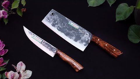 Cặp Dao Cán Ốp ĐA NĂNG - TIẾT KIỆM - Hàng Chuẩn Của HTX Dao Phúc Sen