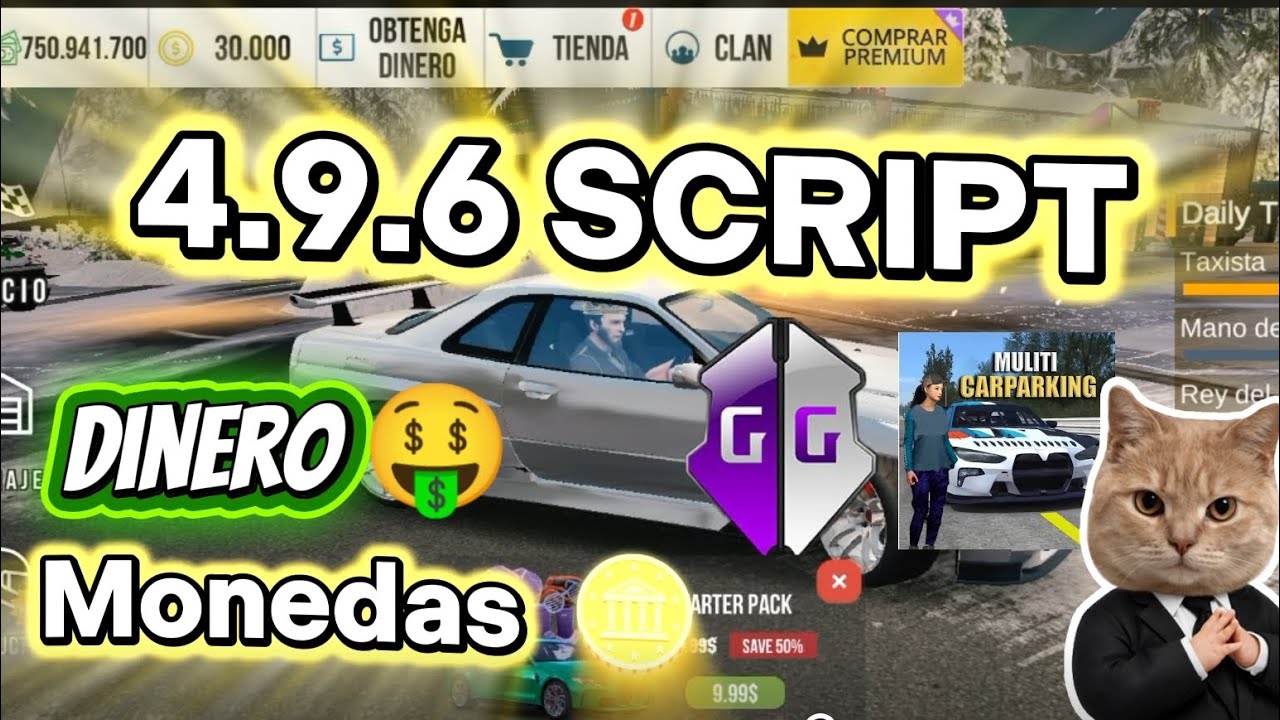 4.9.6 SCRIPT DE DINERO Y MONEDAS | CAR PARKING MULTIPLAYER | NEW CPM #carparkingmultiplayer 