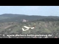 Flugzeug mit Gummimotor - Bastelset von dieters - Made in Germany