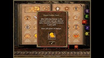 Golden Touch - New unique spell for Heroes 3 (HD mod)