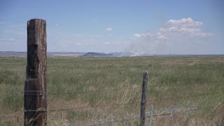 Trooper injured in high-speed pursuit north of Billings; crash sparks grass fire