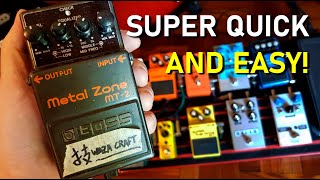 : Turn your Metal Zone into a Waza Craft in 5 min? - Tutorial with sound samples