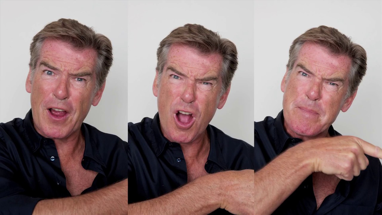 Howard Schatz: Pierce Brosnan, Caught in the Act