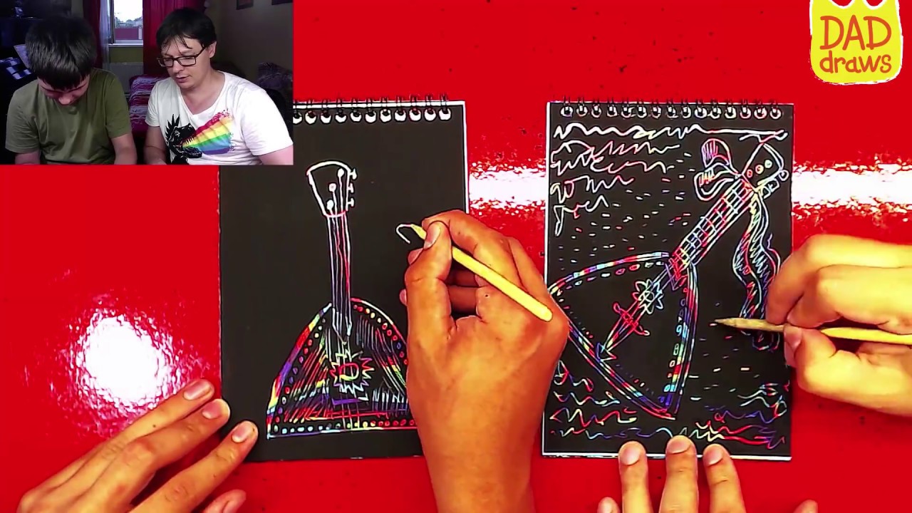 How to draw a balalaika in a pencil step by step How to draw a balalaika in a pencil step by step