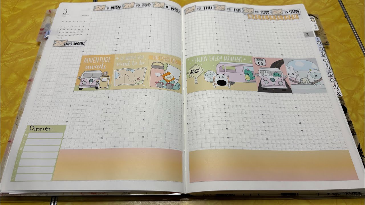 Week of March 9-15 in my Sterling Ink