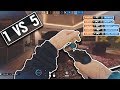 Doc 1v5 All Headshot Ace! - Rainbow Six Siege Clutches &amp; Plays