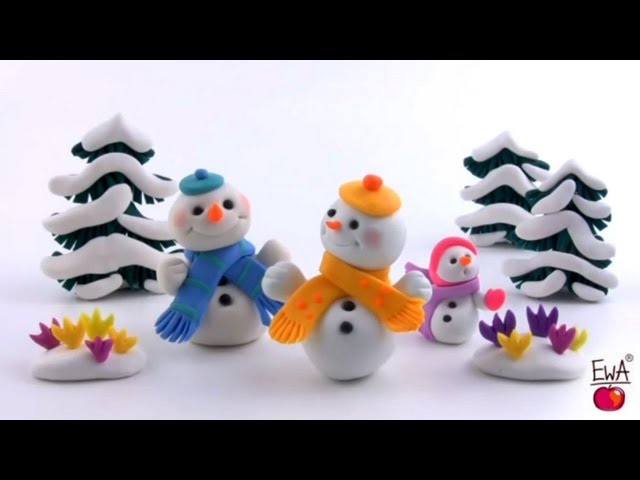 ♡ Miniature Polymer Clay Snowman ♡ : 10 Steps - Instructables
