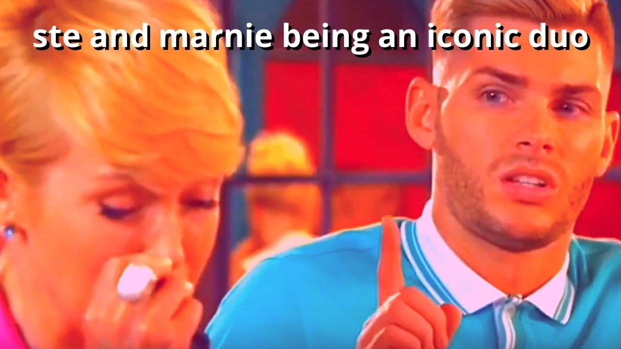 ste and marnie being an iconic duo for 4 minutes and 25 seconds
