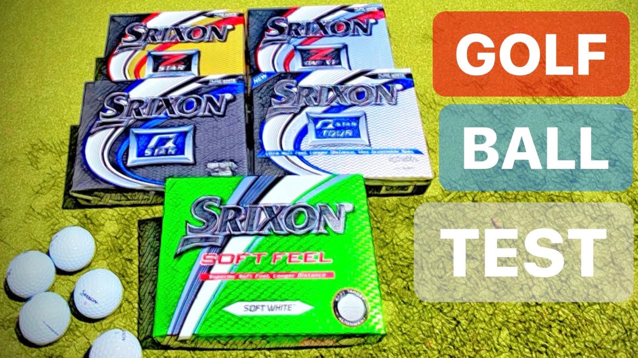 GOLF BALL TEST SRIXON GOLF BALL RANGE YouTube