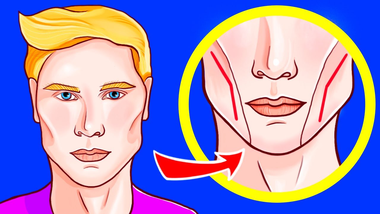 The best exercises for a chiseled jawline #jawline #exercise #looksmax, jawline exercise