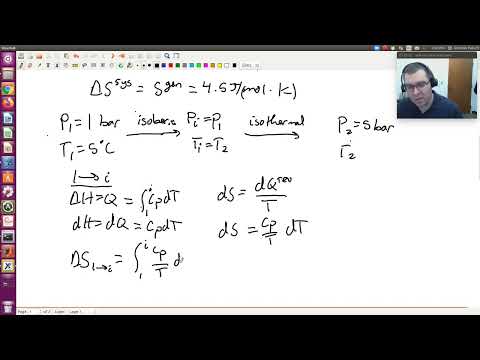 Irreversible and Reversible Adiabatic Compression of Gas Example (Chapter 4, Problem 6)