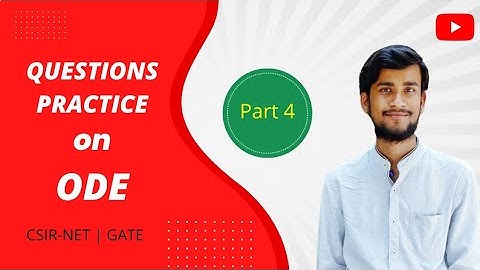 CSIR NET JUNE 2022 | QUESTION PRACTICE on ODE  #Part_4 #TheLearningField