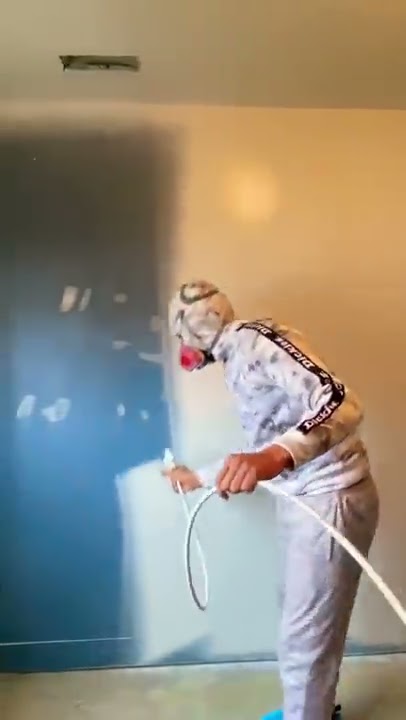 Cara mengecat tembok dengan sprayer