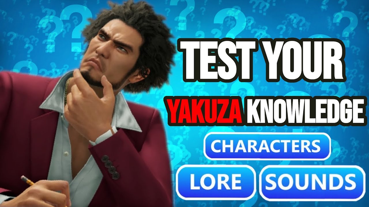 the ultimatest yakuza quiz (only for the realest fans)