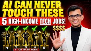 5 High Paying High Demand IT Jobs AI Will NEVER Replace | Future Proof Your Career