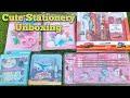 📦 Cute Stationery Unboxing | Unicorn Stationery | Cars Stationery | Kids School Supplies