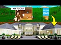 She Pretended To Be Homeless But Secretly Had A Huge UNDERGROUND Mansion! (Roblox Bloxburg)