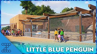 Planet Zoo Mod Enclosure | Little Blue Penguin Habitat  | Quick Stop-motion build