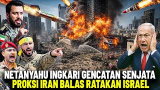 Netanyahu Langgar Perjanjian Damai Lagi Serangan Rudal Balistik Iranhouthihizbulah Guncang Israel