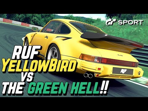 RUF YellowBird Replica vs The GREEN HELL!!