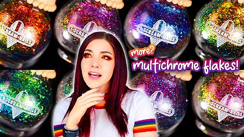 NEW Multichrome Flake Nail Polish Swatch and Review - I Scream Nails || KELLI MARISSA - DayDayNews