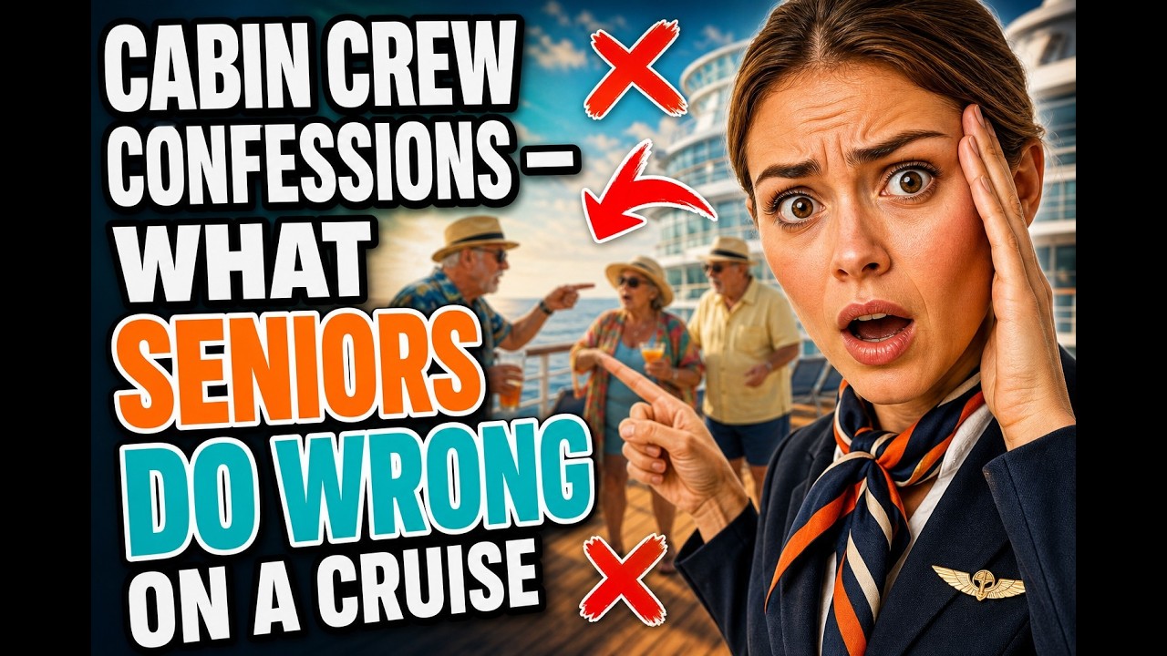 Cabin Crew Confessions — What Seniors Do Wrong On a Cruise