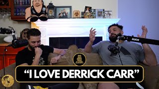 Erik McCoy opens up about argument with Derek Carr | The Jono Barnes Show