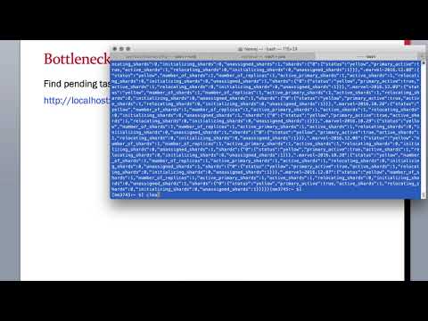 15.9 ElasticSearch Training - Monitor pending tasks