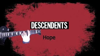 DESCENDENTS - Hope (guitar cover guitarra)