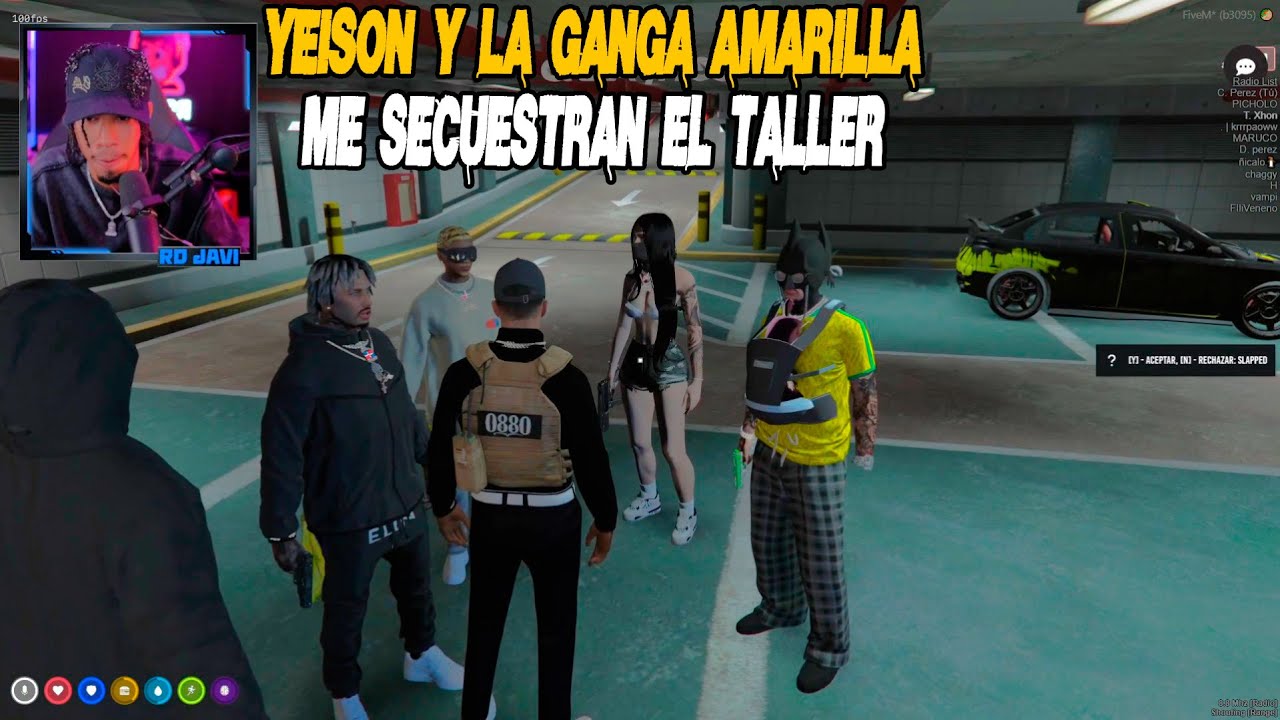 RDJavi: Yeison y La Ganga Amarilla Me Secuestran el Taller
