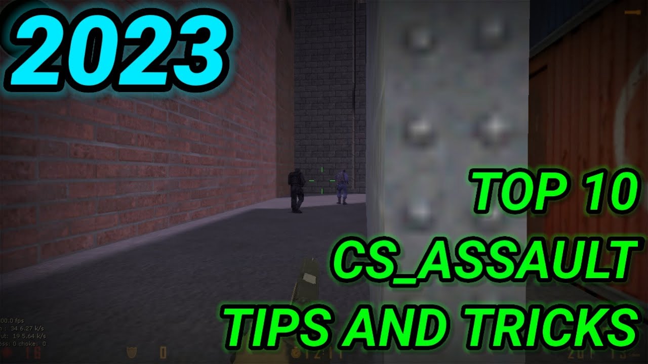 Counter-Strike 1.6 Top 10 tips and tricks on CS_ASSAULT - YouTube