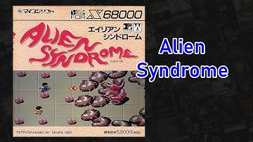 Alien Syndrome - Sharp X68000