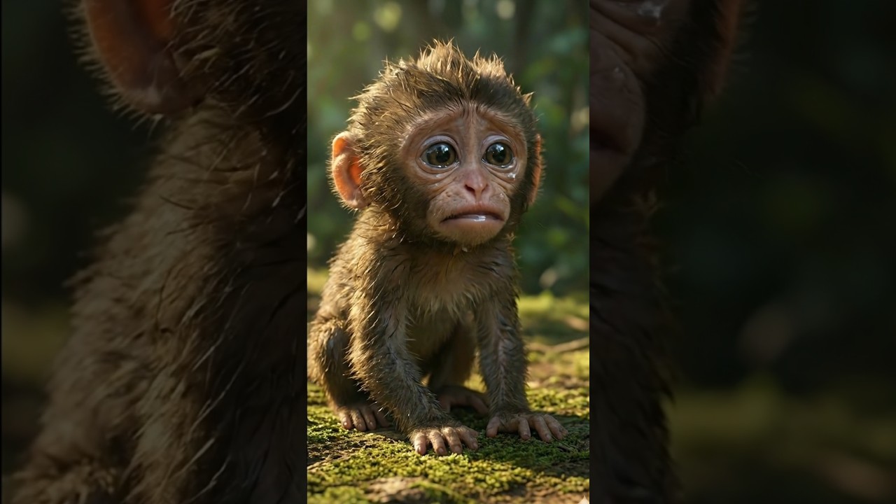 Baby Monkey Maa Se Bichhad Gaya😭 |Emotional Animated Story | Part 1
