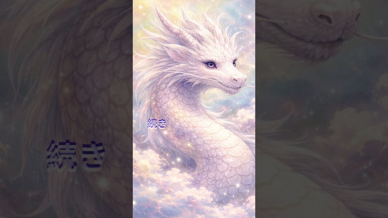 眠る前に受け取りたい白龍のメッセージ｜木曜日の癒し🐉#白龍 #夜の
