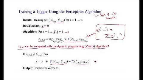Natural Language Processing by Michael Collins, Columbia University P114  06 GL