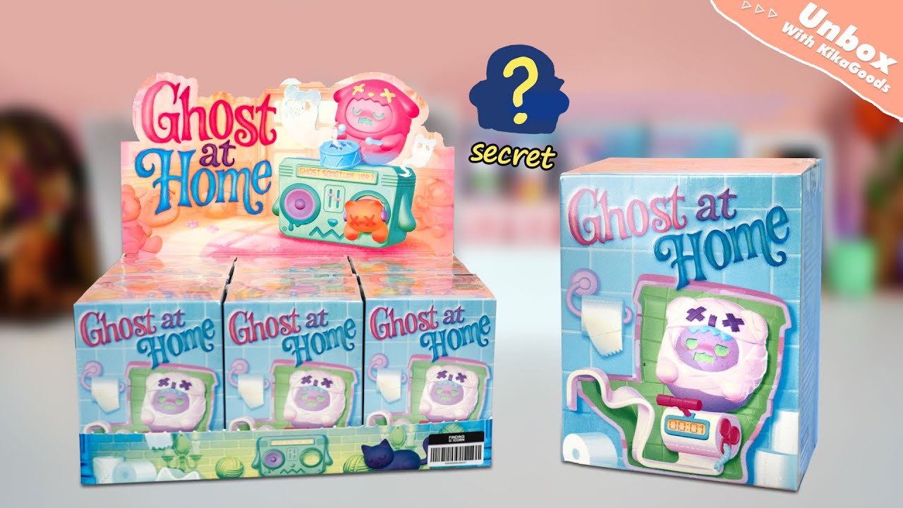 Unboxing ShinWoo Ghost at Home Series Blind Box #kikagoods