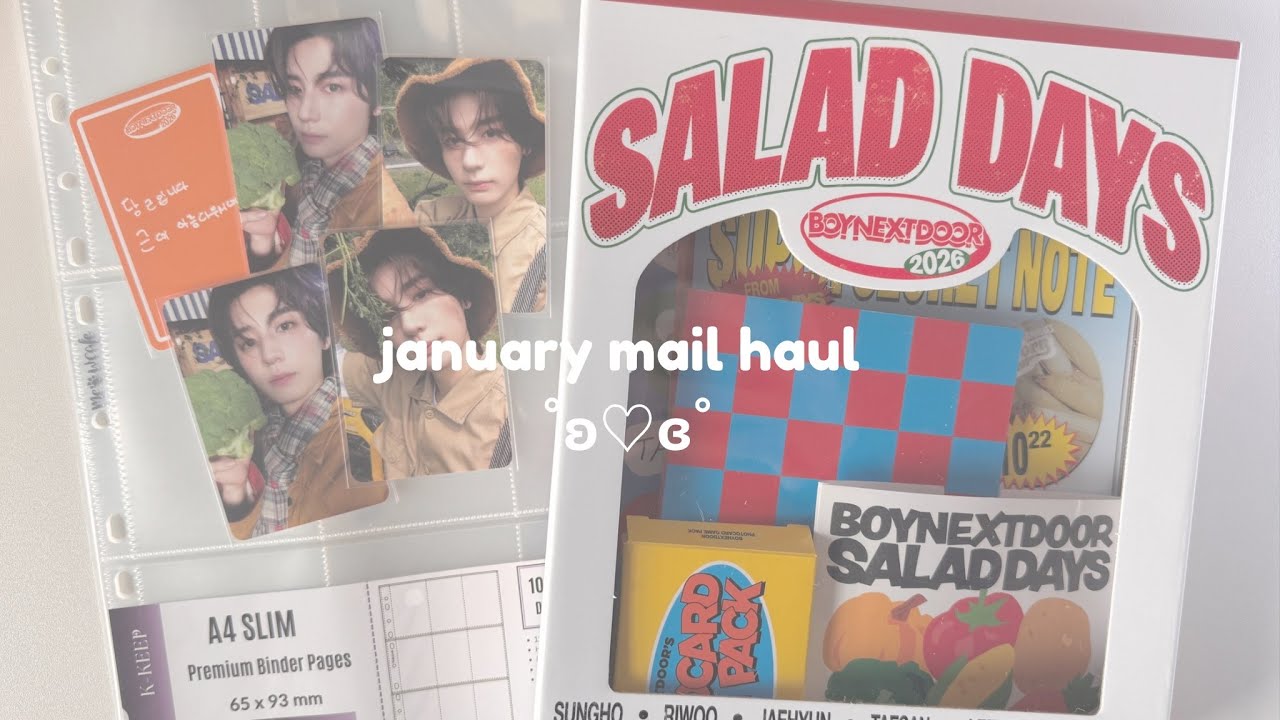 january mail haul ⋆˚✿˖° meowcafe, bnd ssg, etc.