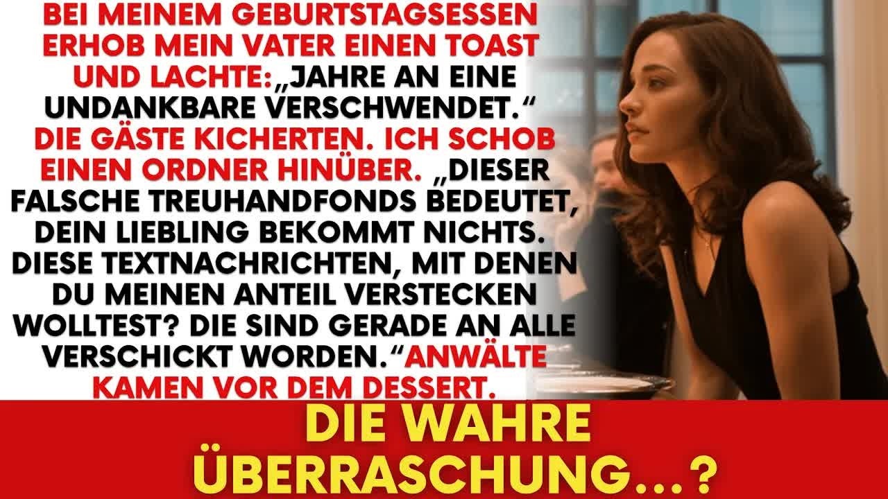 Mein Vater nannte mich an meinem Geburtstag wertlos  Dann zeigte ich ihm mein 280Millionen Portf