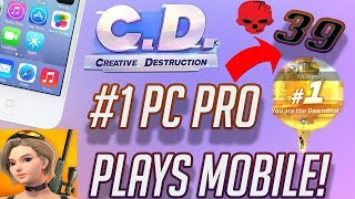 39 KILL MOBILE SUB GAME! FIRST WIN!!!! PC PRO! (Creative Destruction) screenshot 4