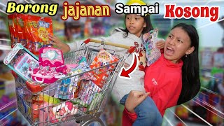 BELI SEMUA YANG DI PEGANG ADEKKU ! Toko Sampai Kosong Habis Adekku Pegang Gawat!Borong Mainan &Jajan