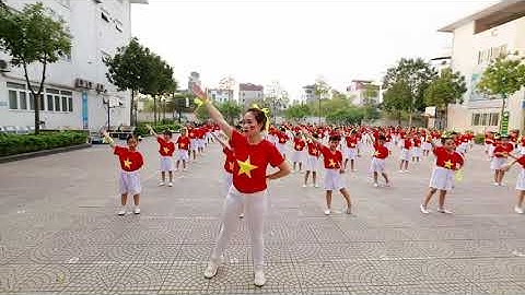 Múa hát tập thể Khối 1,2,3 Trường TH Nguyễn Quý Đức