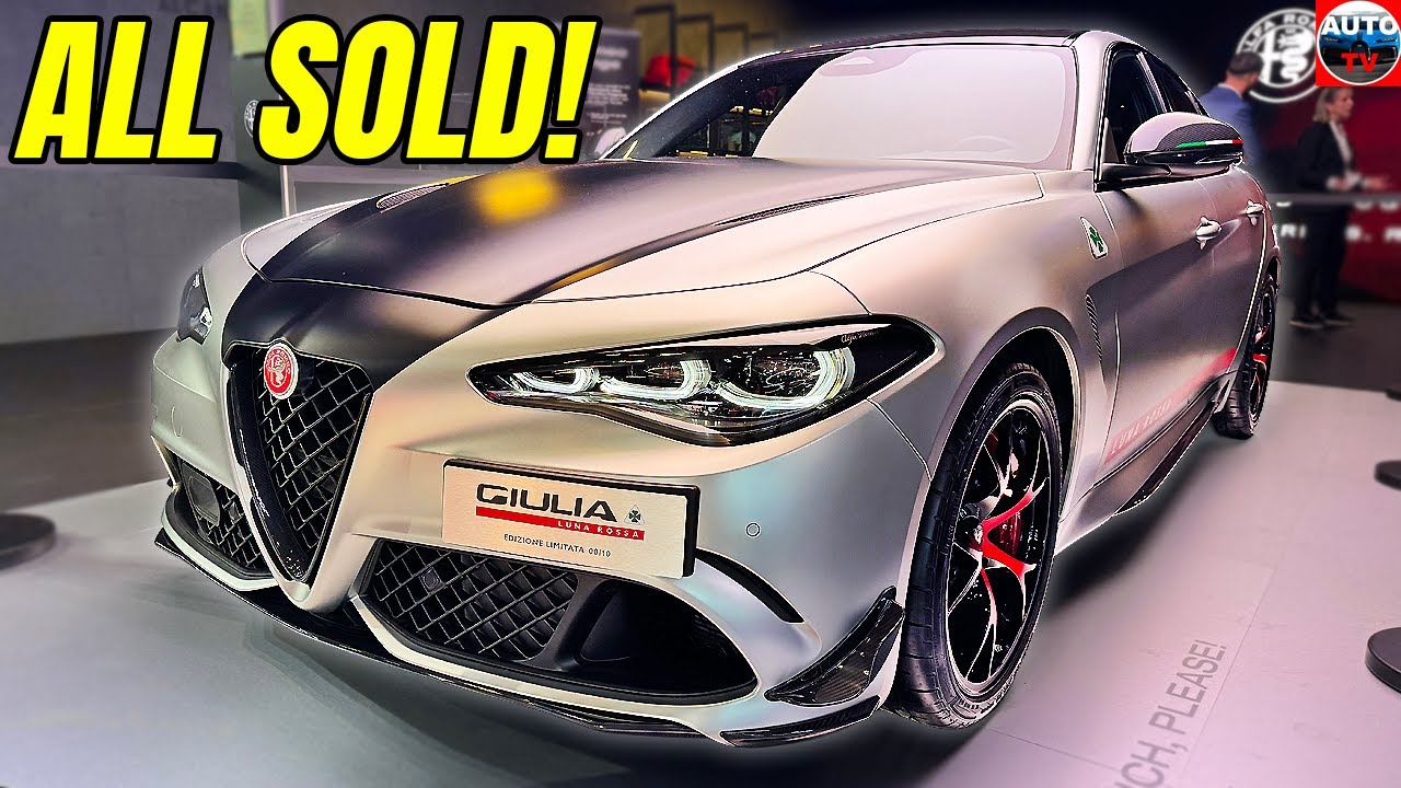 2026 Alfa Romeo Giulia Quadrifoglio Luna Rossa - Only 10 Made