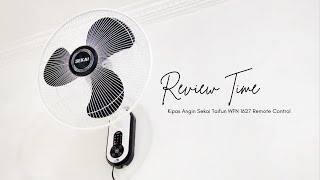 Review Time  Kipas Angin Sekai Taifun Wfn 1627 Remote Control