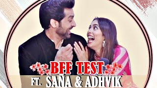 BFF TEST With Sana Sayyad & Adhvik Mahajan | EXCLUSIVE | Divya Drishti