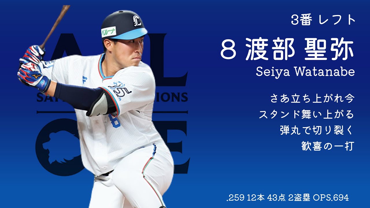 2025年 埼玉西武ライオンズ応援歌1-9