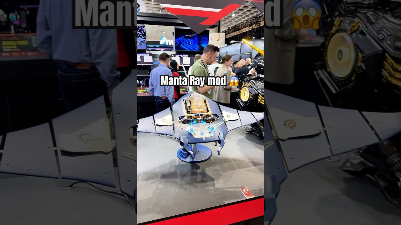 Spotted @ Computex 2025 🤩 this crazy mod by modding cafe 