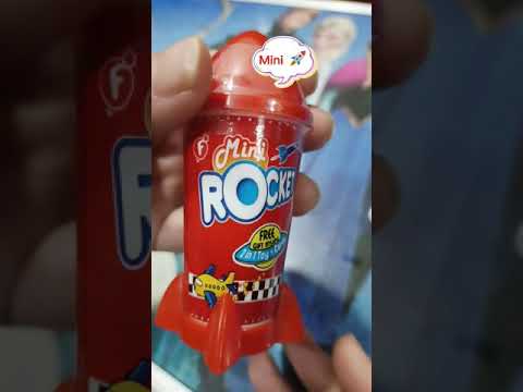 Mini rocket candy