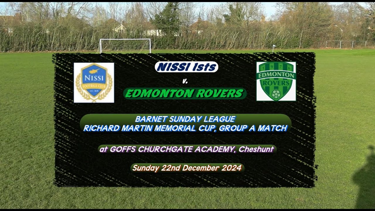Nissi 1sts v Edmonton Rovers (22.12.24) Goal Highlights - YouTube