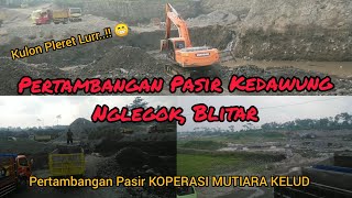Lokasi Pertambangan Pasir Kedawung, Nglegok, Blitar