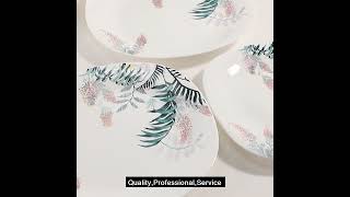 Opalware dinner set